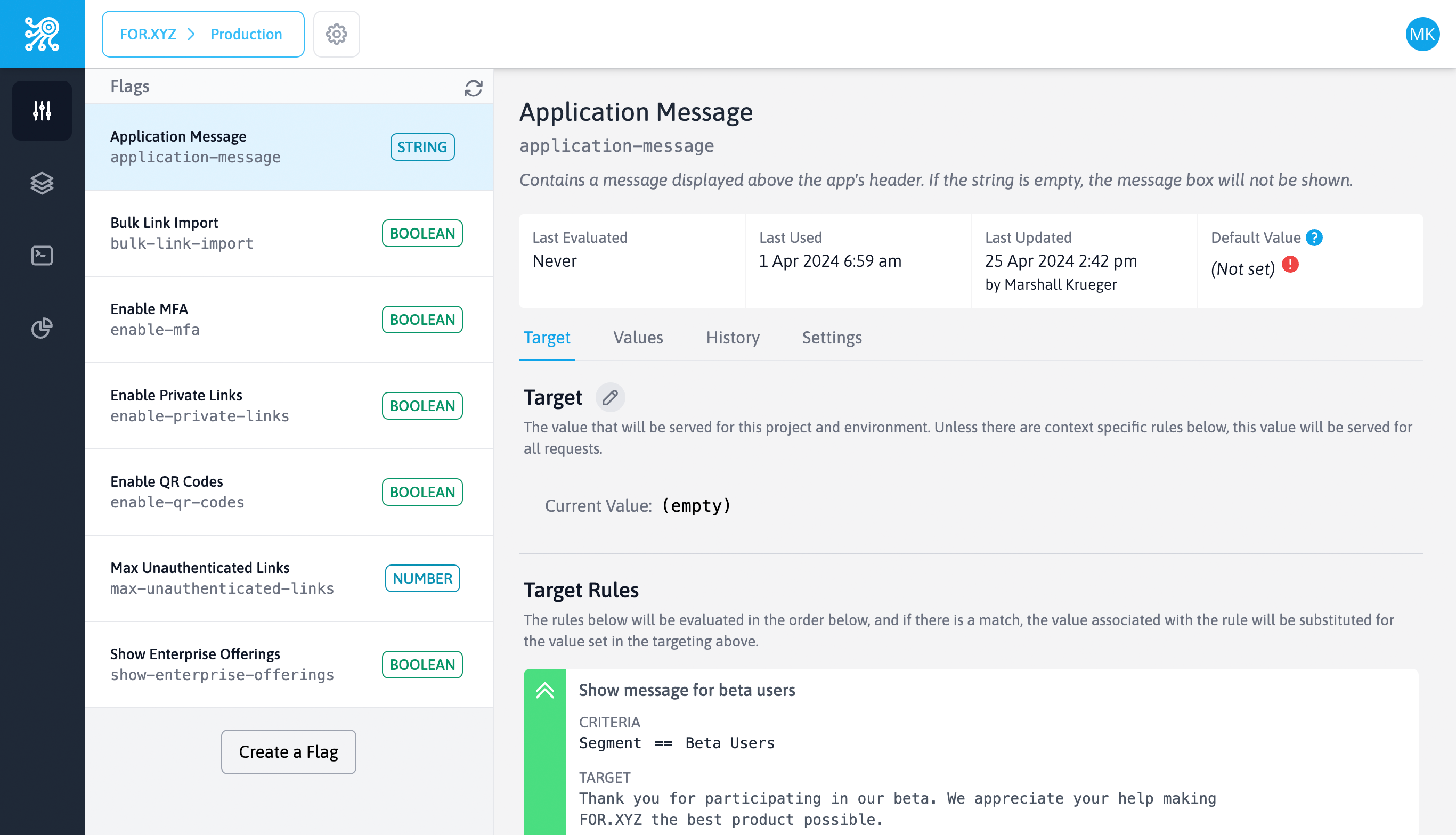 App screenshot
